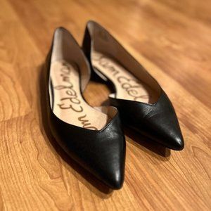 Black Sam Edelman pointy shoes